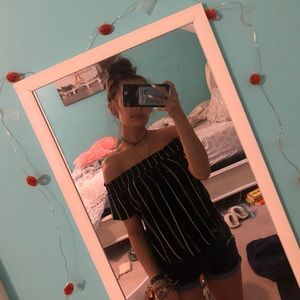 Off the shoulder top